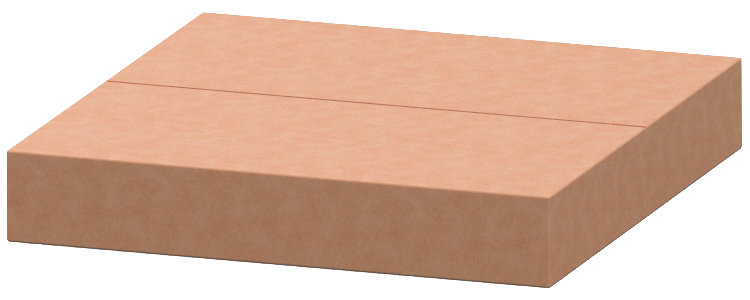 Коробка картонная для хомута водопроводного ХВ-25х3/4", 430*430*70 мм