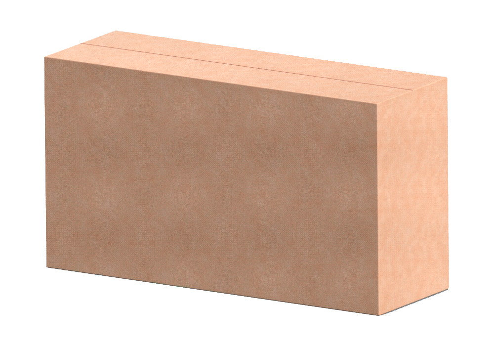 Коробка картонная для фильтра ФОВ-500, 600*200*330 мм