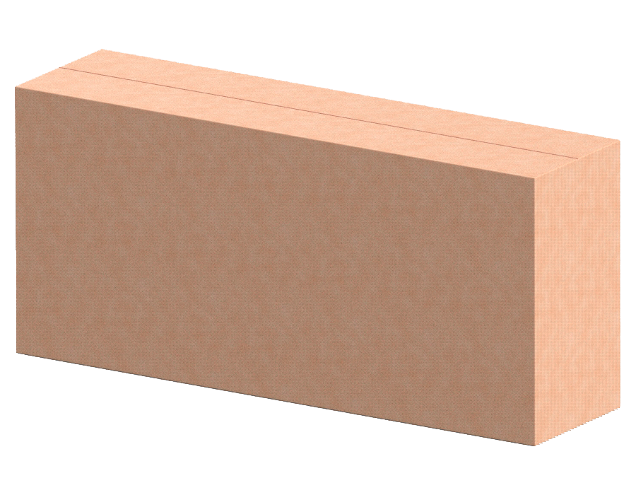 Коробка картонная для крана душевого КД-1М, 730*190*330мм